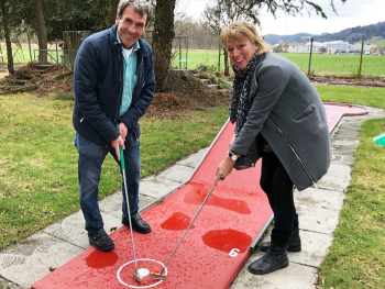 Das neue Minigolf in Burgdorf